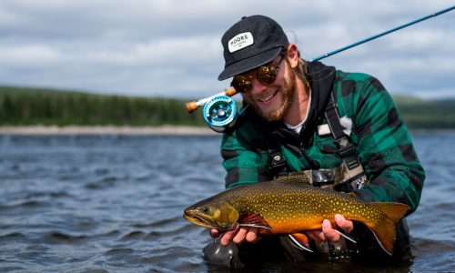 Fly fishing Quebec, Canada